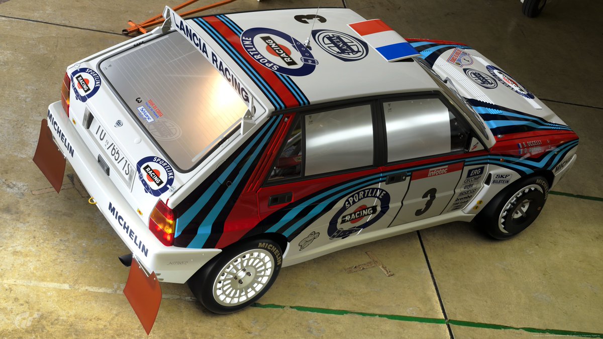 Lancia Delta HF Integrale Rally Car '92 - #GT6 vs #GT7