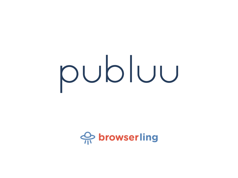 browserling's tweet image. Publuu is now a Browserling customer!
