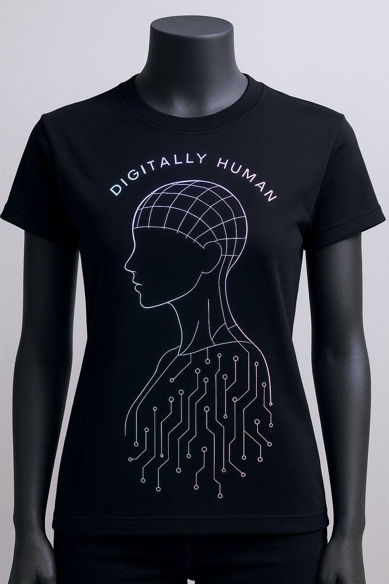 Just dropped a fresh T-shirt design made with <a href="/lovart_ai/">LovartAI</a> 🎨
Glitch meets glow, tech meets soul.
Gen Z, you’re gonna love this drop. 💻✨
Wearing the future, one line at a time.
#AIArt #GenZStyle #LovartAI #TshirtDesign #Techwear