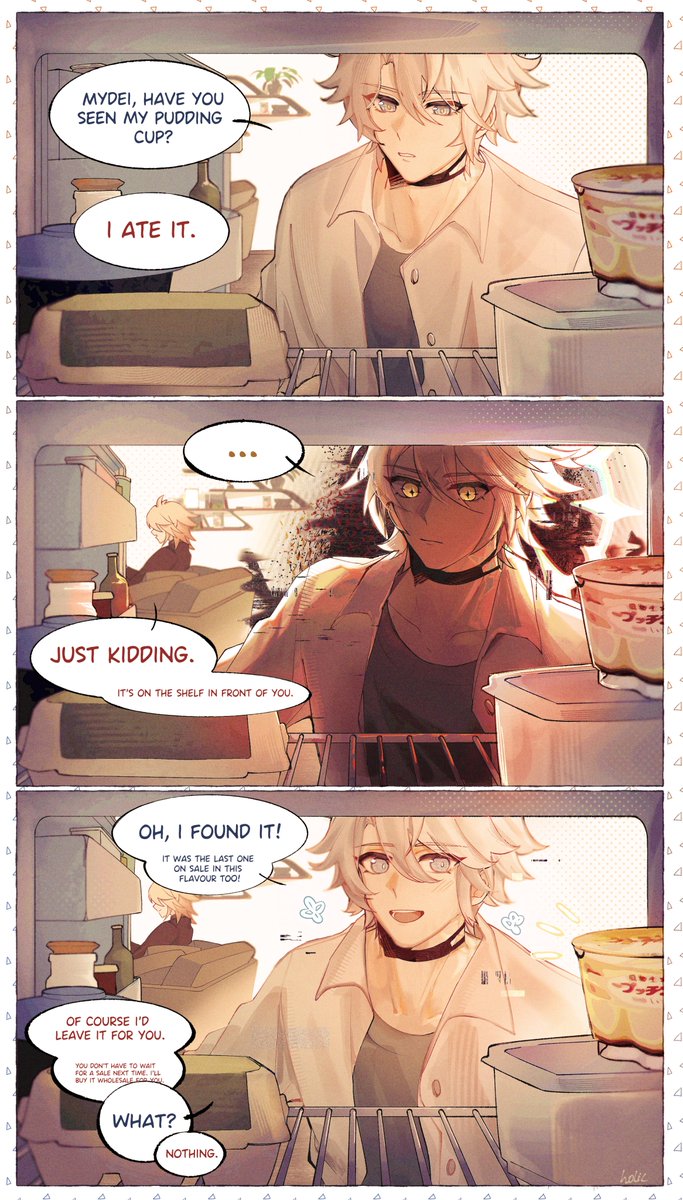 mydei's had... a few close calls 😔

#myphai #myphaiweek2025 day 5: modern au