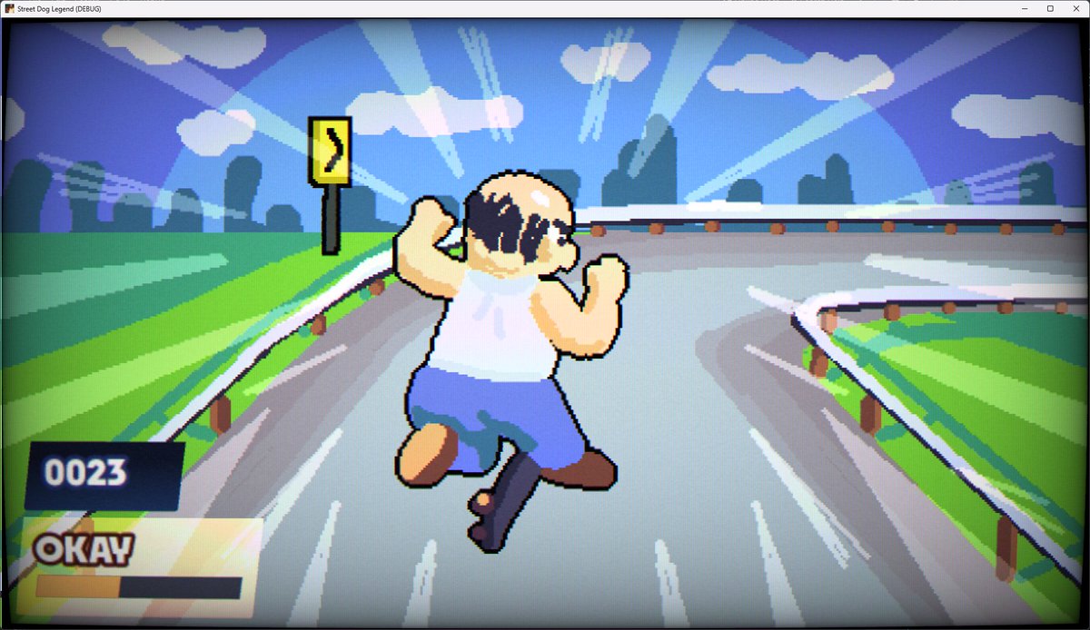 StreetDogTony's tweet photo. Geetings #ShowMeSunday 👽

🌭 STREET DOG LEGEND is getting its big 1.1 update soon ‼️

🏙️ Explore new spots in New Frankfurt
🎰 Start gambling your life savings
🙋🏽‍♂️ Make friends with the bodega guy
🛹 Go freaking skateboarding 
🏚️ Re-style your apartment 
+++ LOTS MORE

#gamedev https://t.co/Hp4Hkkfj6B