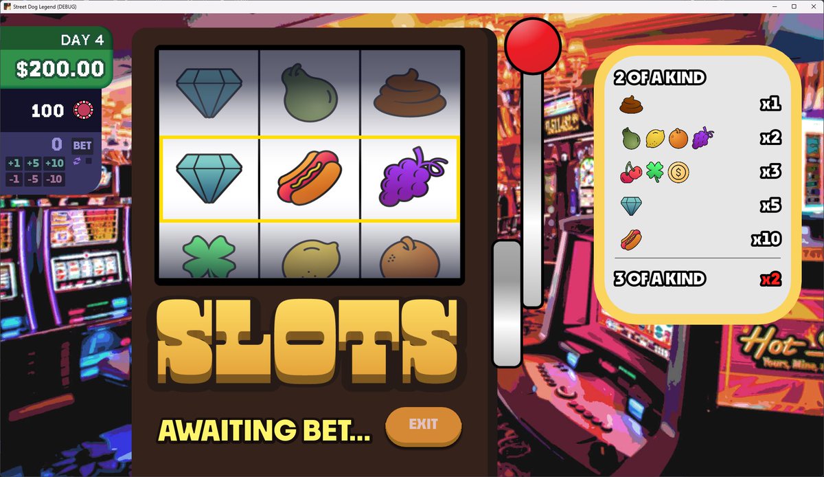 StreetDogTony's tweet photo. Geetings #ShowMeSunday 👽

🌭 STREET DOG LEGEND is getting its big 1.1 update soon ‼️

🏙️ Explore new spots in New Frankfurt
🎰 Start gambling your life savings
🙋🏽‍♂️ Make friends with the bodega guy
🛹 Go freaking skateboarding 
🏚️ Re-style your apartment 
+++ LOTS MORE

#gamedev https://t.co/Hp4Hkkfj6B