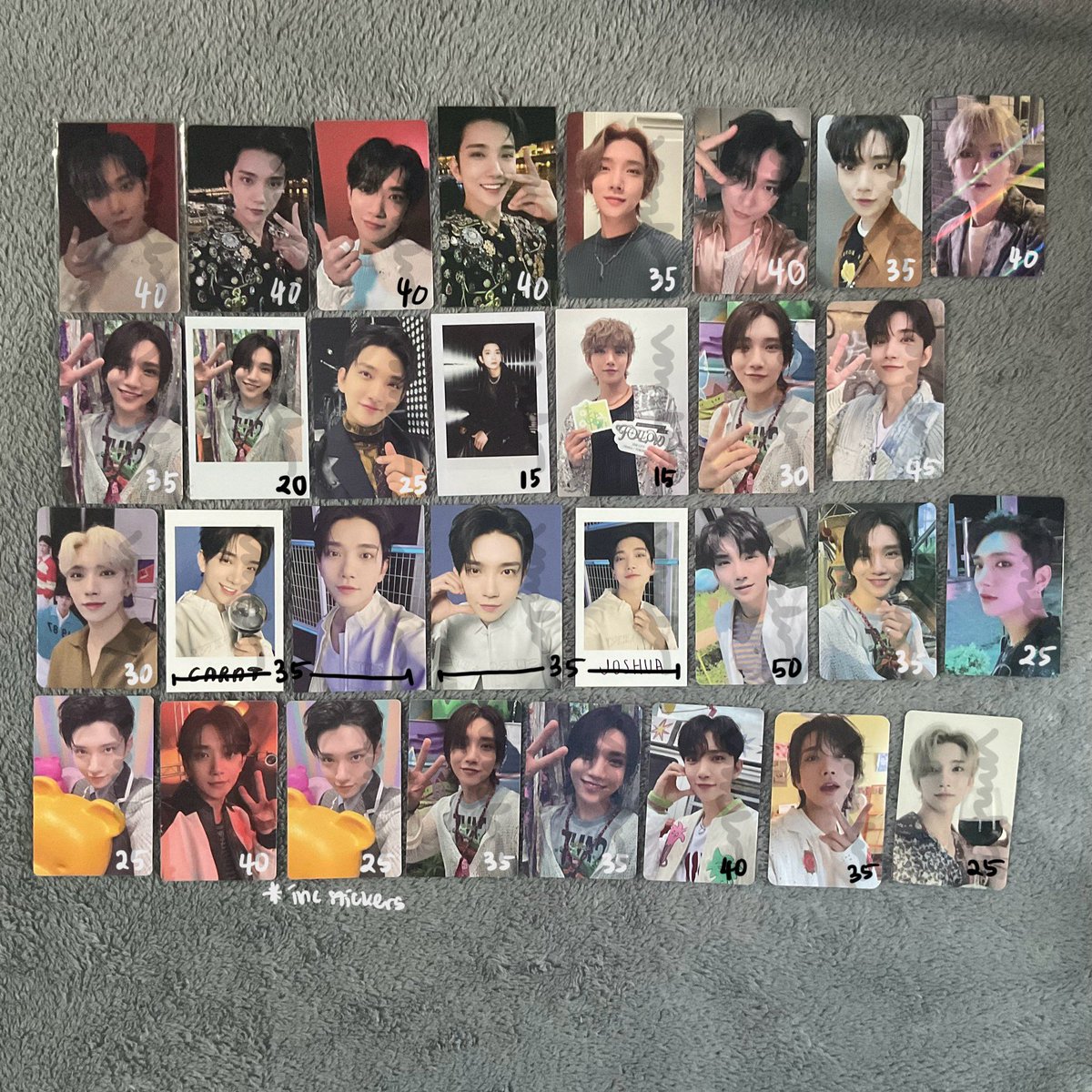 vnnile's tweet photo. WTS Joshua POB pc. All no need tie, can take separately. Free postage if take more than 2. 
Dm if interested.

#pasarseventeen #pasarsvt https://t.co/Rnmc3vBEBH