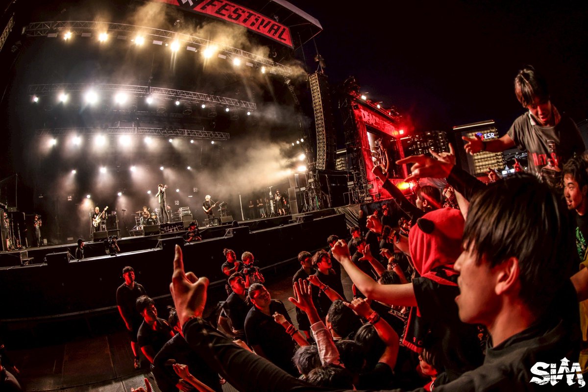SiM_Official's tweet photo. DEAD POP FESTiVAL 2025 DAY2
at 東扇島東公園特設会場

ありがとうございました！

Photo by @kouhey0622

#SiM
#DPF25 https://t.co/b9slY2y4We