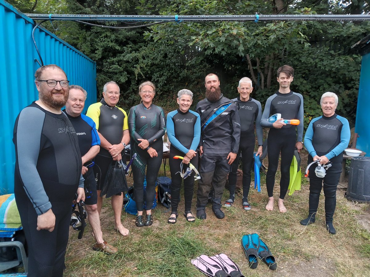 Great days snorkel session at Dosthill Quarry for Naturetrek Wildlife Holidays we saw lots of species including pike, tench, carp, Rudd and even a sturgeon! <a href="/naturetrektours/">Naturetrek</a>