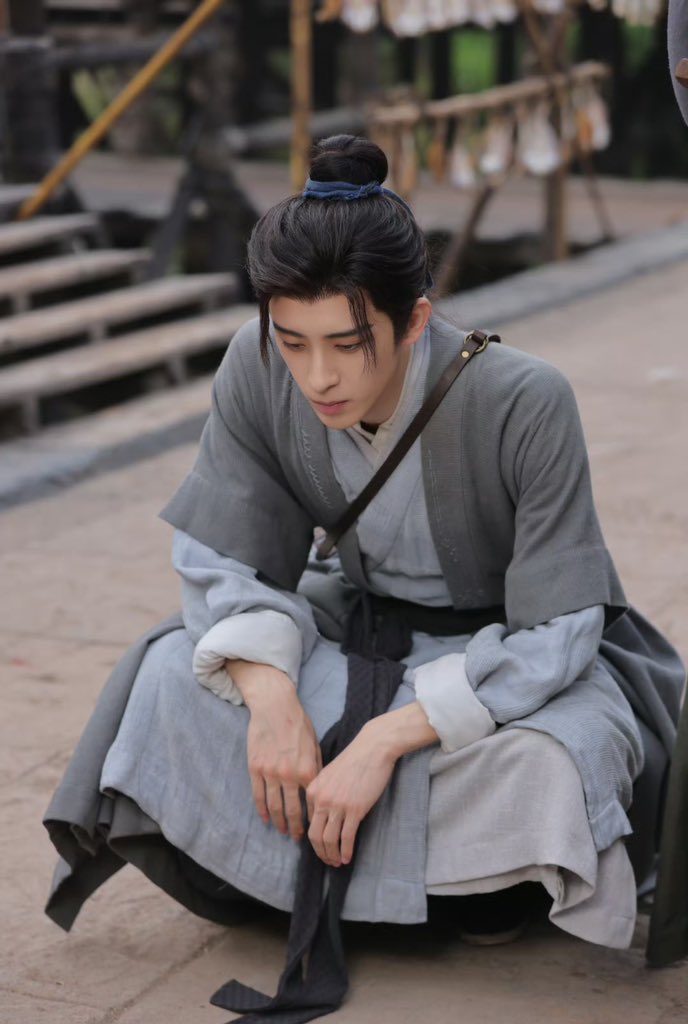 cdrama_update's tweet image. #AoRuipeng’s studio shares pics for the currently filming #NowOrNever

More - weibo.com/7527950719/518…

#敖瑞鹏  #一点浩然气