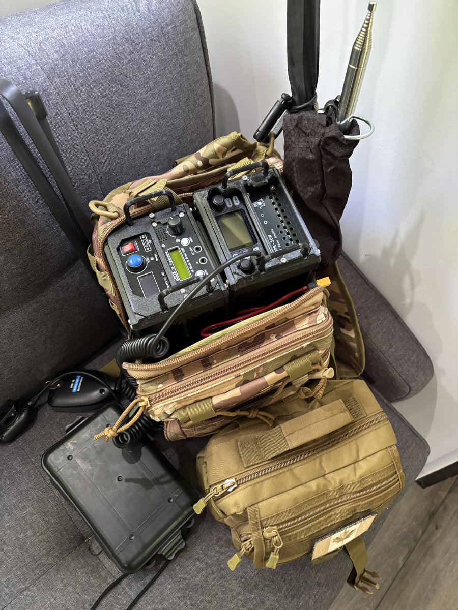 <a href="/OH8STN/">Julian OH8STN</a> Thanks Bud! So happy to join you. Heres the QRP setup that is evolving