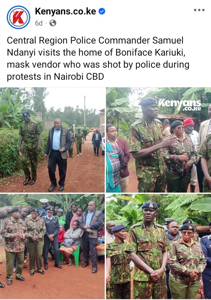 AokoOtieno_'s tweet image. TOLD YOU Boniface Kariuki is Dead 

Achana na hii story ya Brain Dead, bro alikufa physically and brainically kitambo! 

Wakaeka GSU nje ya ward. Ndio msipande hasira June 25th last week

Then wakatuma some useless Police to condone with the parents

Mko busy fighting Gachagua