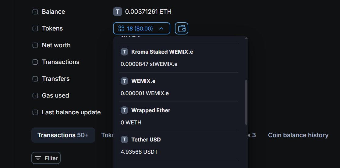 b00money's tweet photo. Don’t let your assets rot on @kroma_network 😂, Bridge out now 🧵

STEP - 1⃣ 

  ➔  Visit : https://t.co/uqYv2yAfS2
  ➔  Paste your address & check 
  ➔  Most wallets and tools have removed Kroma support , you might have assets you didn’t even realize 💀

STEP - 2⃣

  ➔  Visit : https://t.co/awAVXEDzyw
  ➔  Convert your assets to ETH to prepare for bridging

STEP - 3⃣

  ➔  Visit : https://t.co/HKeAgAUKVN
  ➔  Bridge ur $ETH from kroma to any L2 
  ➔  Super fast ⚡ Just 1 min and fees? Barely $0.07 🪙

While every other bridges already abandoned Kroma, @layerswap stayed solid.
 OG for a reason 🫡

⌛️ Final reminder : Kroma shuts down on June 30. Act fast 🏃‍♂️💨