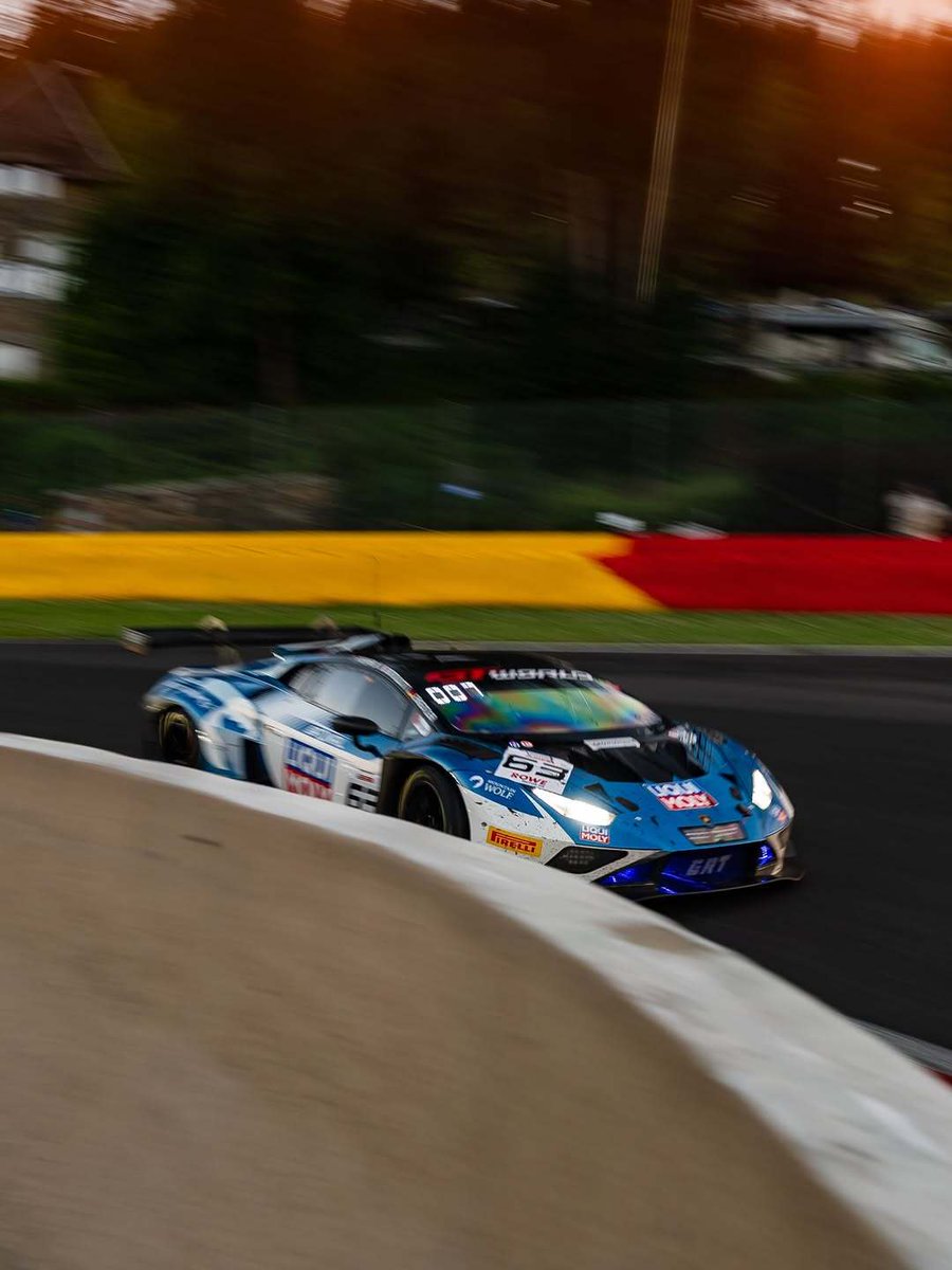 TheWorldofGT3's tweet image. It&apos;s been a LONG time coming but no team deserves to win the biggest GT race for Lamborghini more than Grasser Racing Team, with Mirko Bortolotti/Luca Engstler/Jordan Pepper behind the wheel!

📸: Grasser Racing Team 

#Spa24h