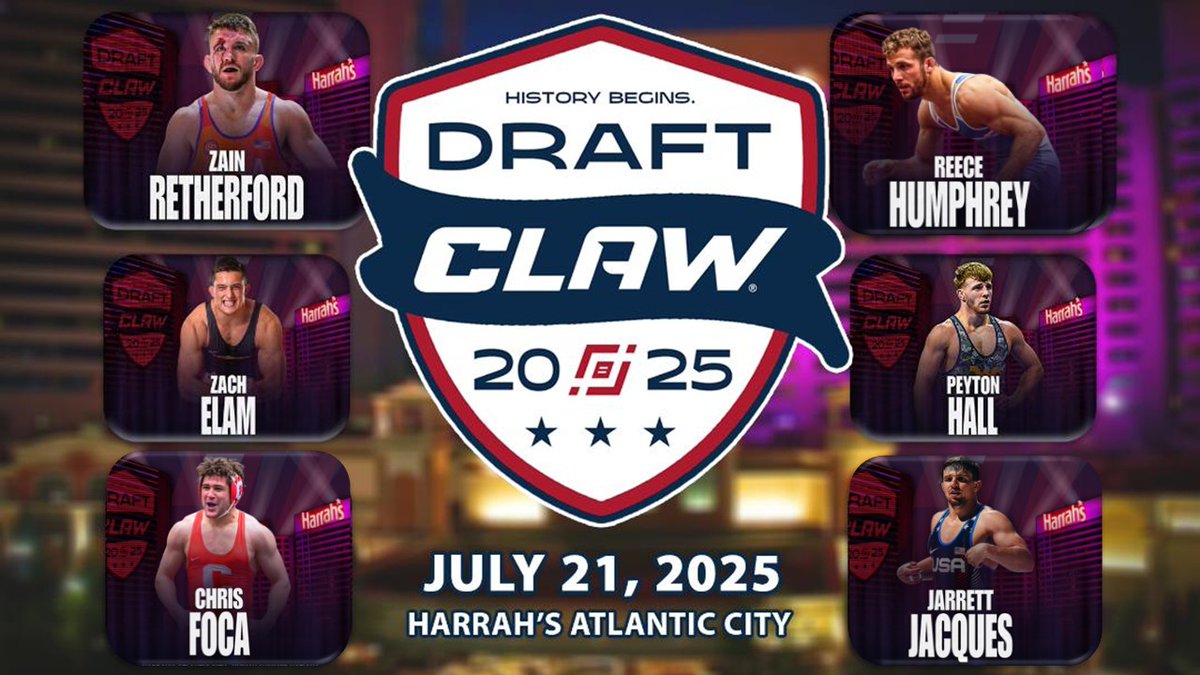 Need some positive wrestling news? The Inaugural Draft for wrestling's new pro dual league is 3 weeks away! Here are the 6 athletes we've announced, but there are A LOT more All-Americans, NCAA qualifiers, world team members, and more. Over 200 wrestlers hoping to get drafted. We