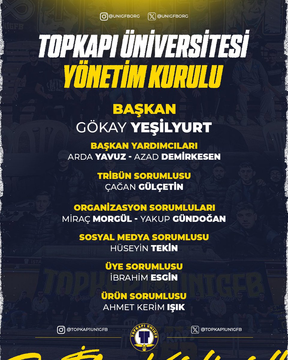 Topkapı UNIGFB tweet media