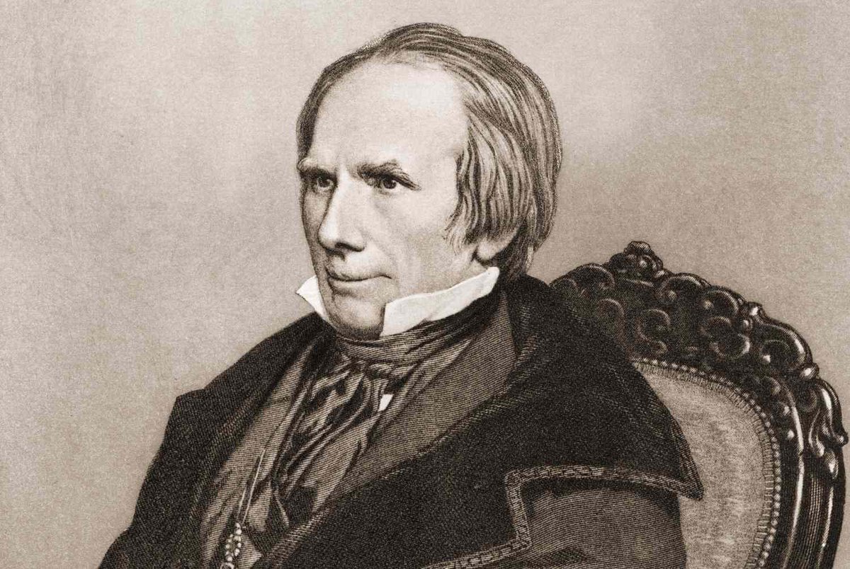 TheDeathDate's tweet photo. June 29, 1852 – Henry Clay, the U.S. statesman called ‘The Great Compromiser’ for holding off civil war with words, died in Washington. The Union followed him to the grave. https://t.co/a5zDGSVzTy