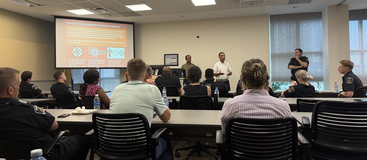 CoHNA Canada (@cohnacanada) on Twitter photo CoHNA and Hindu Legacy partnered with the <a href="/lpsmediaoffice/">London Police Service ON</a> to host an educational session, for nearly 50 officers, including senior leadership. This meaningful conversation explored Hindu heritage, and lived experiences of Hindus in Canada.
The workshop organized on June 25th, CoHNA and Hindu Legacy partnered with the <a href="/lpsmediaoffice/">London Police Service ON</a> to host an educational session, for nearly 50 officers, including senior leadership. This meaningful conversation explored Hindu heritage, and lived experiences of Hindus in Canada.
The workshop organized on June 25th,