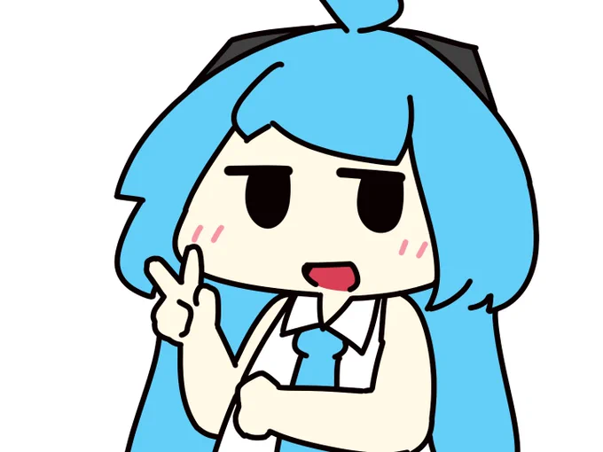 #1日1絵チャレンジ ピースピース!