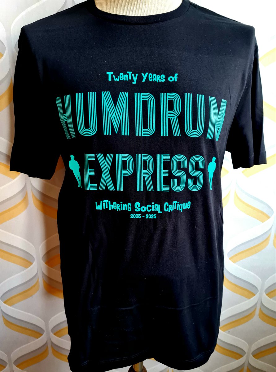 Cynical Thrills (@cynicalthrills) on Twitter photo BRAND NEW!!! <a href="/HumdrumExpress/">The Humdrum Express</a> 20th Anniversary Tay-shirts 😍😍😍
#freeUKdelivery
thehumdrumexpress.bigcartel.com BRAND NEW!!! <a href="/HumdrumExpress/">The Humdrum Express</a> 20th Anniversary Tay-shirts 😍😍😍
#freeUKdelivery
thehumdrumexpress.bigcartel.com