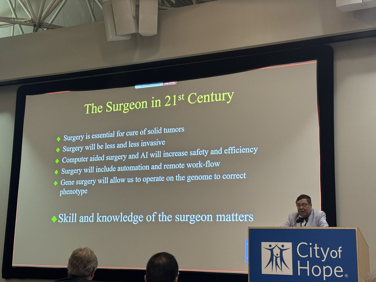 CityofHopeSurg's tweet photo. Special for @CityofHopeSurg to gather in-person last week for the #DepartmentofSurgery Retreat on the Duarte Campus; inspiring words by @CityofHopeSurg Chair @SoCalYuman &amp; @cityofhope CEO Robert Stone. @COH_SurgOnc @COH_GynOncology @CityofHope_GU @CityofHopeChi @cityofhopeoc 1/2 https://t.co/ZZO4mEC7iD
