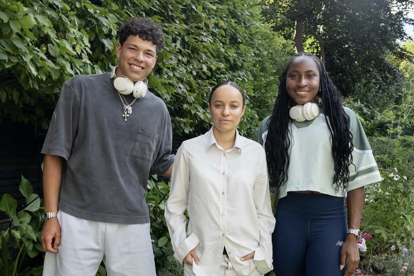 jaavyonn's tweet photo. wales bonner partners with audio powerhouse bose to create custom designed quiet comfort ultra headphones for professional tennis players Coco
Guaff &amp; Ben Shelton https://t.co/E6VFLaGO58