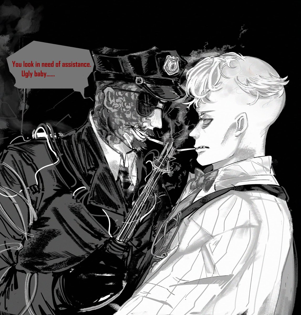 MadZas0's tweet image. Francoyle ship ?

#outlasttrials 
#francoyle 
#TheOutlastTrials 
#francobarbi #lelandcoyle