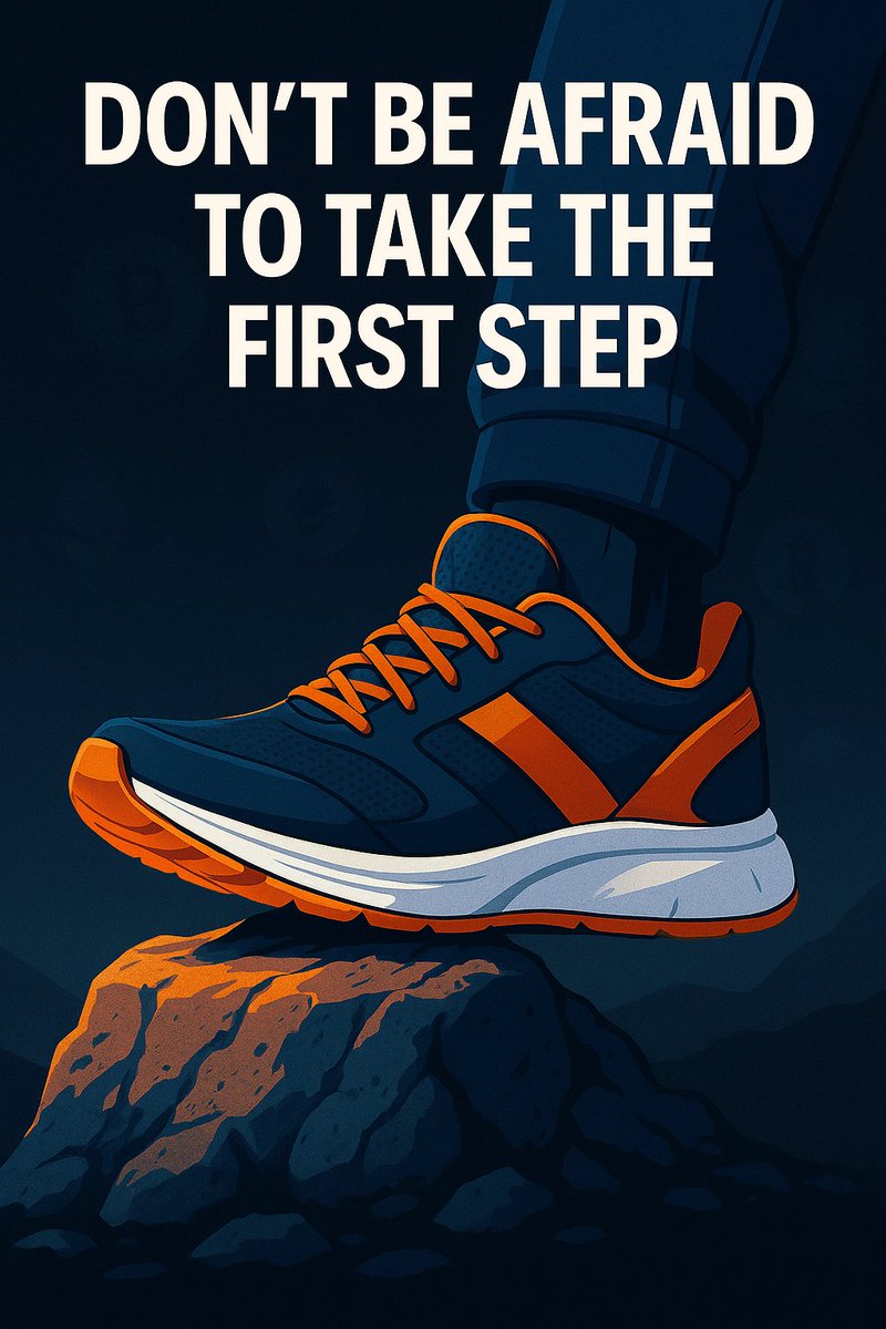 Mountains aren’t climbed in one step

Imagine standing at the base of a mountain, looking up at the peak so high it makes your head spin ⛰

A voice in your mind whispers:

“What if I can’t make it?” ❌
“What if I stumble along the way?” ❌
“What if I fail?” ❌

These questions