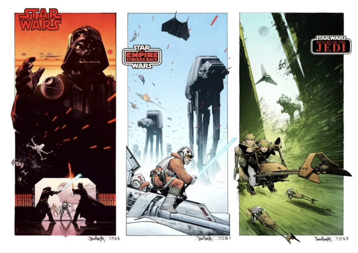 “I'm really happy with how these look as a set.
Colors by @simongough2099”