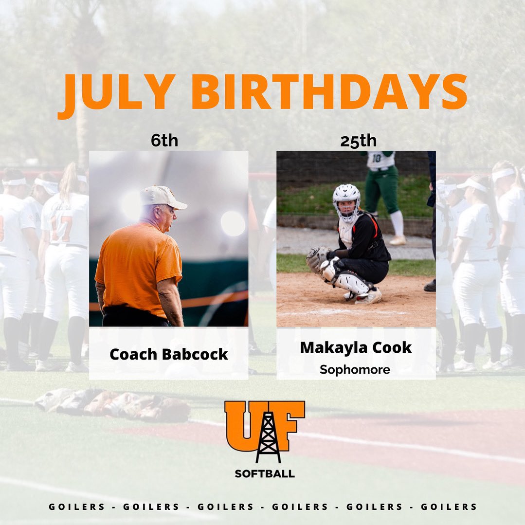 Happy birthday to Coach B and Makayla!! 🎈

#GOILERS
