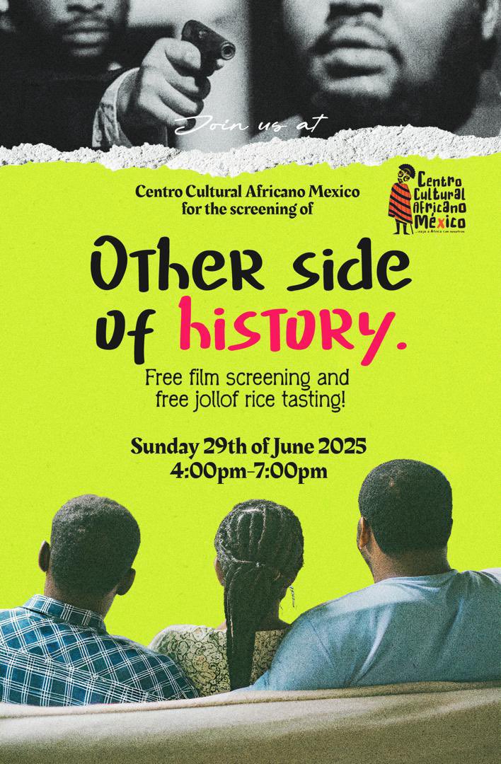 Happening today, at the Africa Center Mexico. You are welcome!