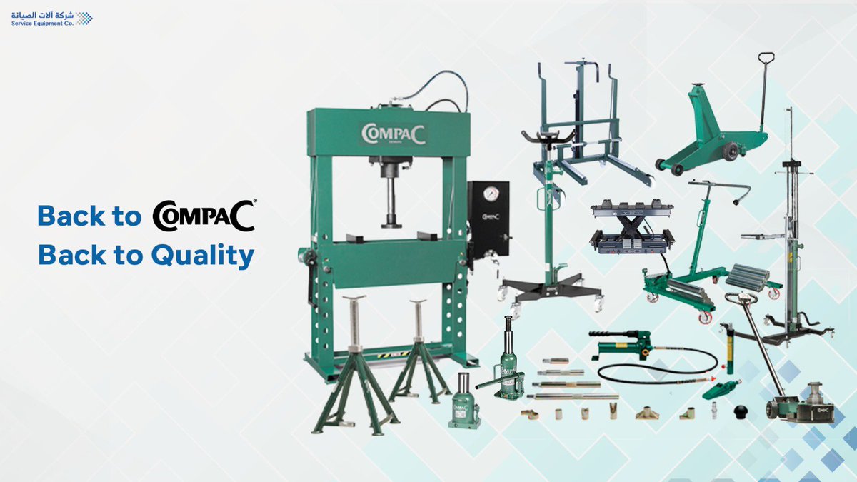SrvcEquipmentSA's tweet image. 🚨 Compac Has Just Arrived! ✨

🛠💪 Get your hands on premium equipment trusted by professionals.
📍 Visit us today and upgrade your workshop with world-class equipment.

#GarageEquipment #Service_Equipment #Compac