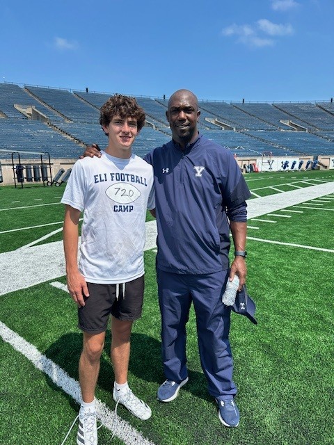 Garrett Gunnoe (@garrettgunnoe1) on Twitter photo I had a great time competing <a href="/yalefootball/">Yale Football</a> camp. Appreciate <a href="/CoachRenoYale/">Tony Reno</a> and <a href="/maknight3/">Coach Marcus Knight</a>
for having me out and the opportunity to get some work in with Coach Knight. I look forward to coming back out. I had a great time competing <a href="/yalefootball/">Yale Football</a> camp. Appreciate <a href="/CoachRenoYale/">Tony Reno</a> and <a href="/maknight3/">Coach Marcus Knight</a>
for having me out and the opportunity to get some work in with Coach Knight. I look forward to coming back out.