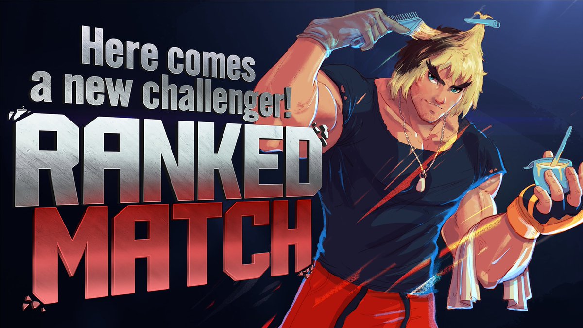 FrancoBarroeta's tweet photo. #SF6ArtContest2 Ken

I decided to depict Ken on a situation that shows his vulnerability and a bit of his vain personality in a fun way. Even the toughest Street Fighters care a lot for their image. https://t.co/wTrXjBa3cU