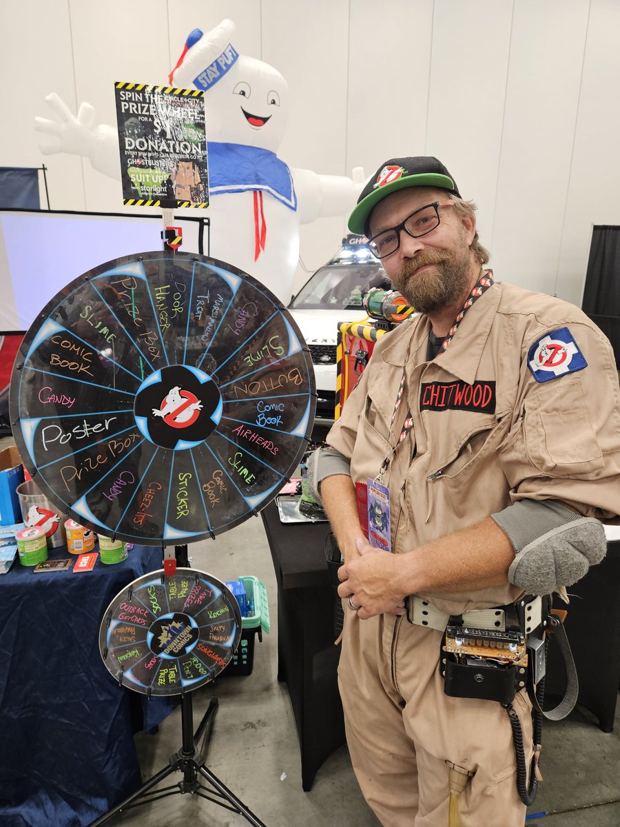 CCGhostbusters's tweet photo. Be ready to believe us at Day 3 of @PopConNation!

Help our final push to raise funds for @StarlightUS this weekend! Let's finish strong!

#GhostbustersGiveBack #PopCon #CircleCityGhostbusters https://t.co/7PzkhHhOaP