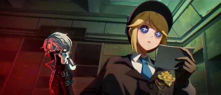 licorice_gin's tweet photo. I like this scence,the position and lighting of the Iridescence make me feel that this character maybe do something unusual. https://t.co/lg5UtnA1LW