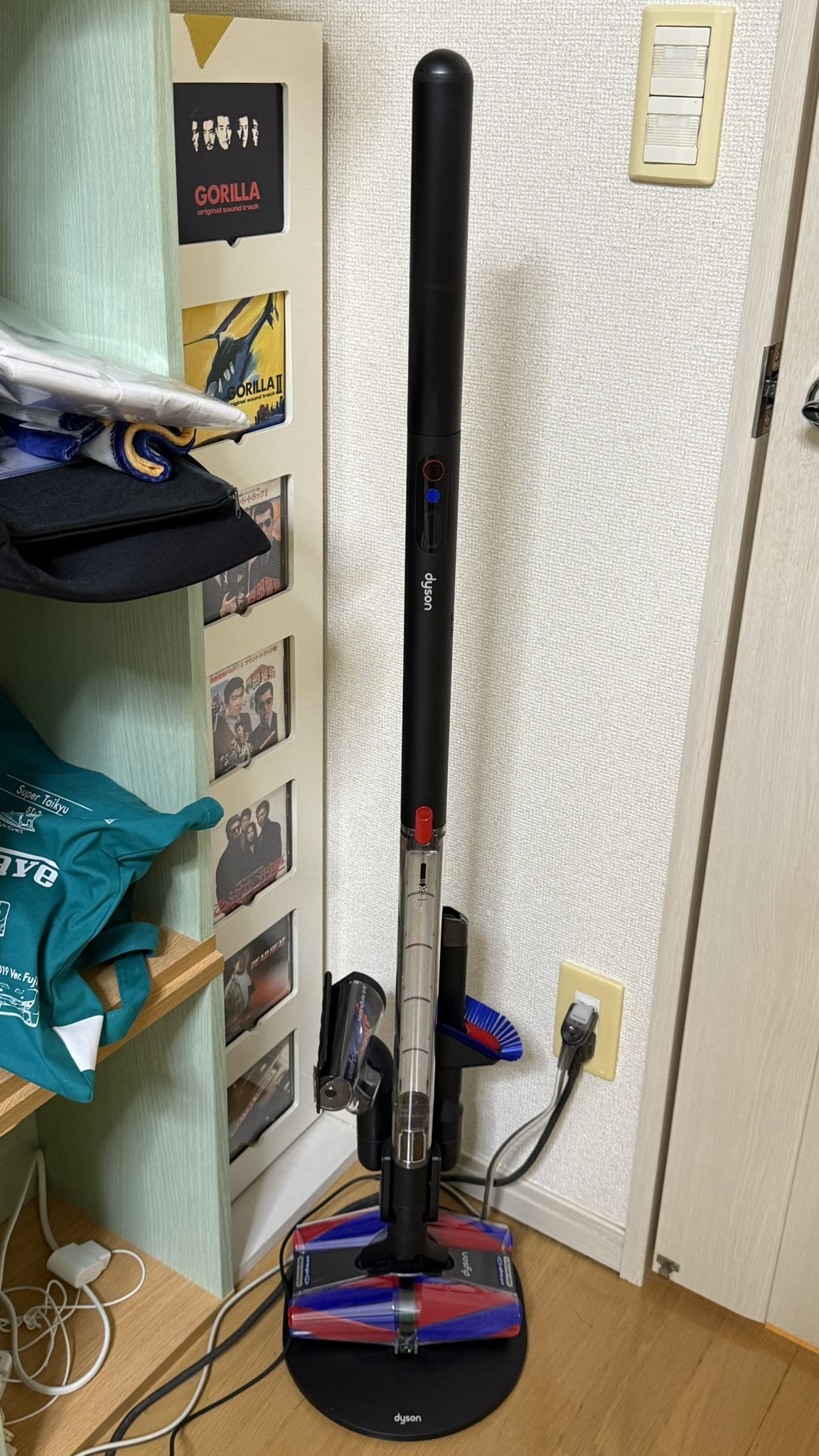 ダイソン　掃除機　稼働ok ダイソン 掃除機 掃除機 DC62ワイドモーターヘッド ブルー
