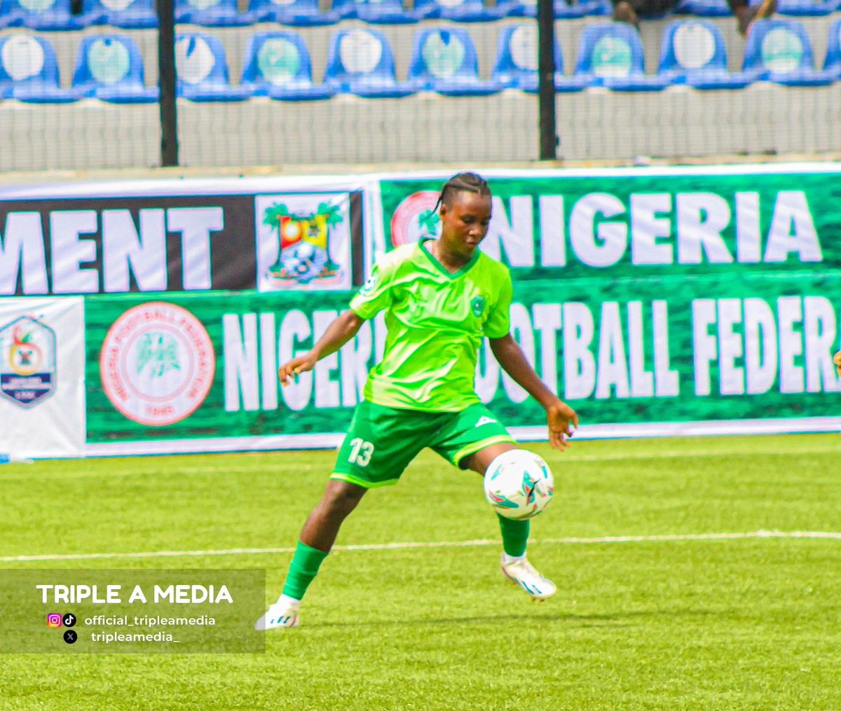 Tripleamedia_'s tweet photo. It ended 2-2 after 90 minutes between Nasarawa Amazons and Rivers Angels.
#presidentialfacupfinal
#femalefinal
#Riversangels https://t.co/38120WbdHy