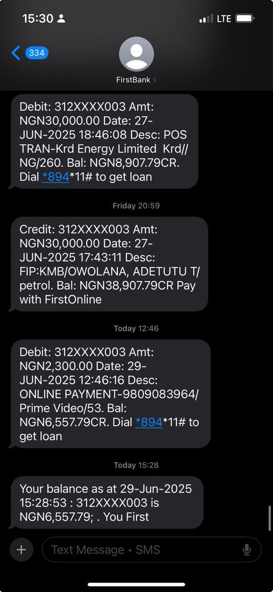 Tamilore_OTA's tweet photo. @FirstBankngr @FBN_help @cenbank I was debited for a failed transaction on Friday and got credited hours later. But my balance is not reflecting the correct amount balance https://t.co/MZUnOjvBKo
