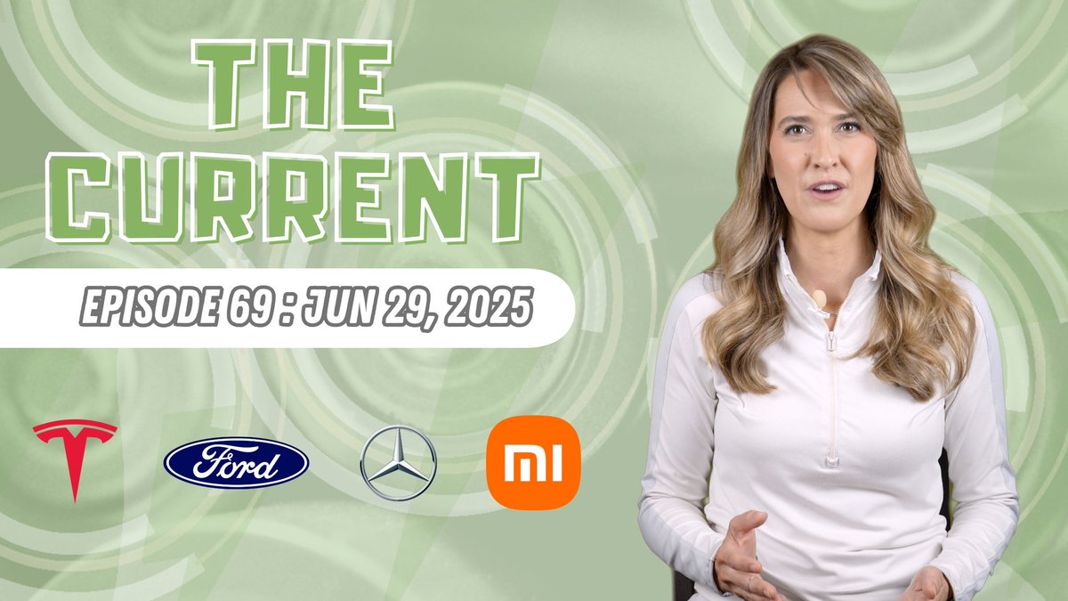 MissGoElectric's tweet image. Some insanely cool things happened this week in the world of EVs! Join us for our latest episode of The Current : Weekly EV News to find out all about it 🤓
This week we discuss:
⚡ @MercedesBenzUSA's AMG GT XX Concept to go to production
⚡ @Xiaomi debuts the YU7 with…