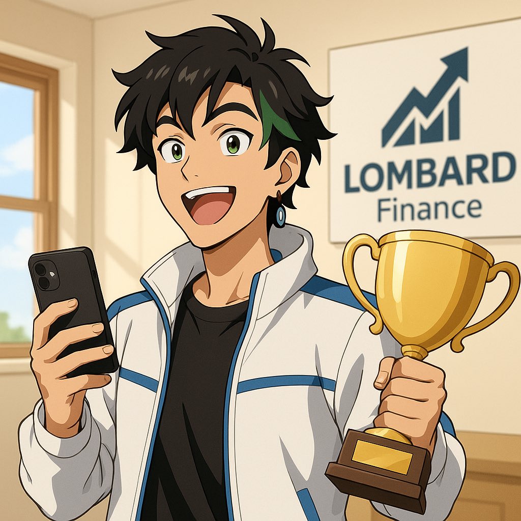 I’ve been away for a few days, traveling.
Still, I stayed consistent. Didn’t let the market pass me by.

Now I’m back home. Back on track.
Still leading the Lombard leaderboard.
Bard of the Week for the fifth time in a row.
And… just locked in a major partnership.

More on that