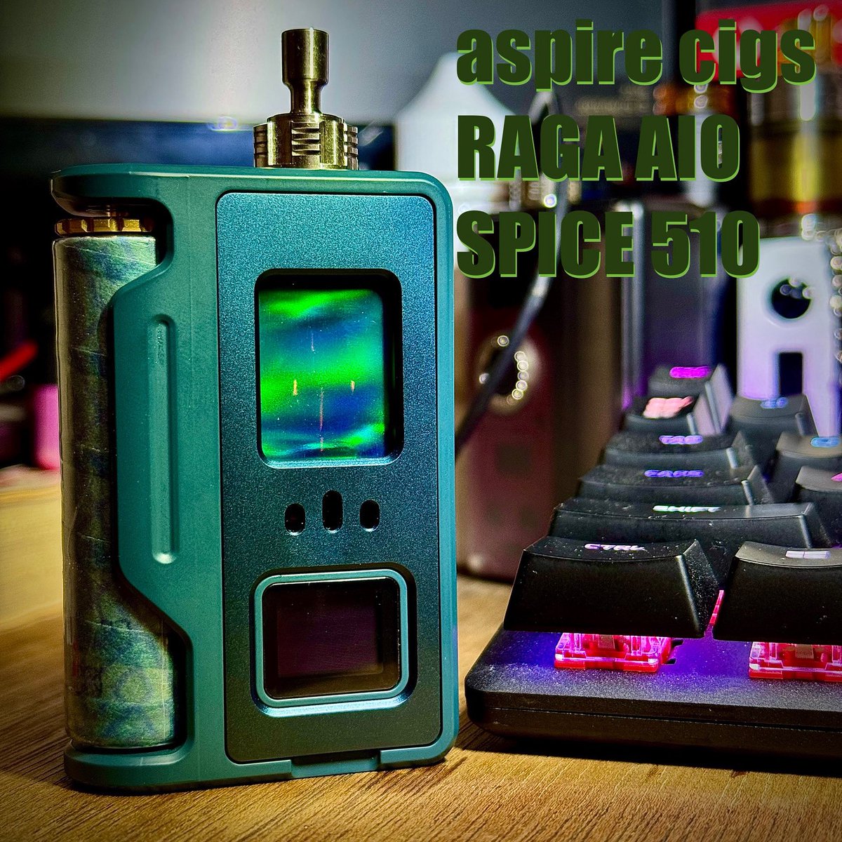 Rakumaru77's tweet photo. #vape #aspirecigs #ragaaio #spice510driptip #flavorkitchen #フレキチ
緑でごんす。 https://t.co/TJNbdIoyjh