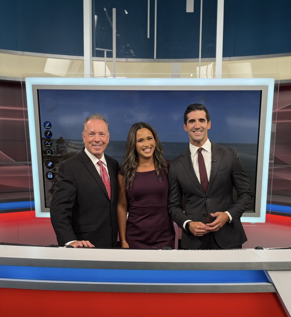 JGerardWeather's tweet image. That’s a wrap, thanks for watching this morning and especially for making us the “most watched” weekend morning newscast in SoFlo, I’m fortunate to be part of such a great team! #meteorologist4thepeople #LOCAL10
