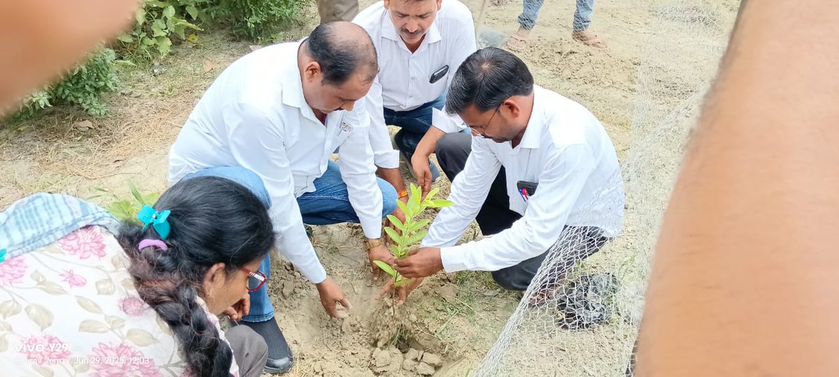 AshuMisra2's tweet photo. विधानसभा श्रीनगरके मंडल देवकली नाथ में शक्ति केंद्र कोरिया चमरू के बूथ नंबर 106 पर डॉक्टर श्यामा प्रसाद मुखर्जी जी के चित्र पर पुष्पार्चन करने के बाद प्राथमिक विद्यालय में एक पेड़ मां के नाम रोपित  किया
मेरे साथ बूथ अध्यक्ष धीरेन्द्र कुमार मंडल अध्यक्ष  सहित सभी सदस्य उपस्थित रहे https://t.co/1FVv9SV6rx