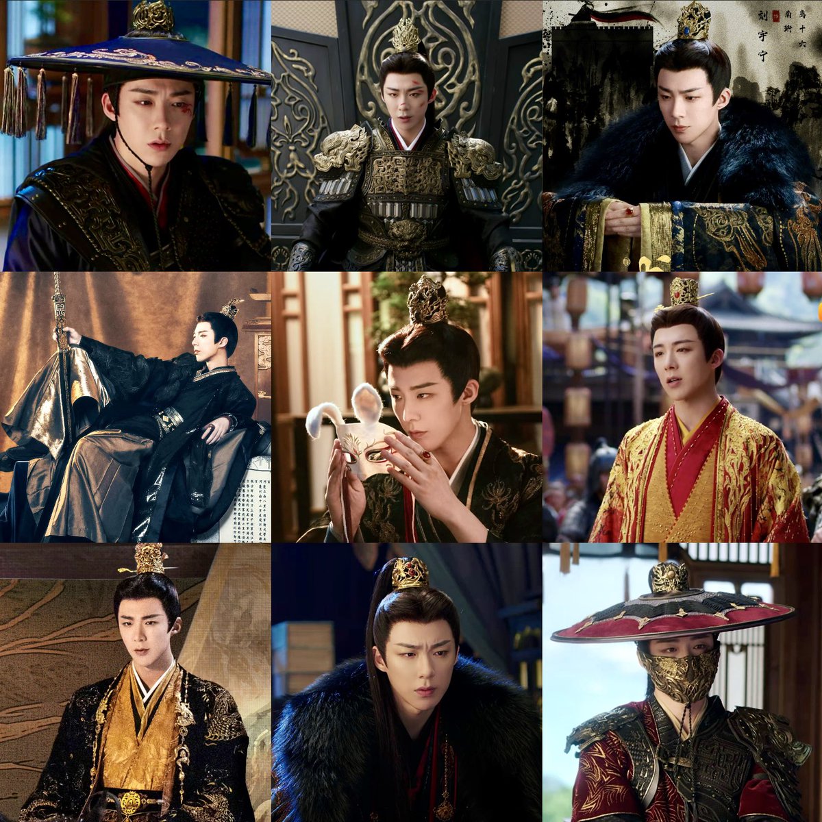 malatang99999's tweet image. 书卷一梦 | #adreamwithinadream
thread: #liuyuning’s look as nanheng/li shiliu 👑⚔️