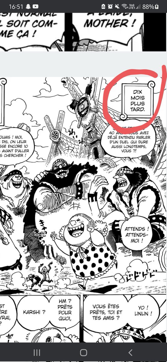 OnePiecesama09's tweet image. Comme énoncé dans le chat, oui Loki est bien né 10 mois après l'arrivé de Big Mom 😉 @Leo_et_Max