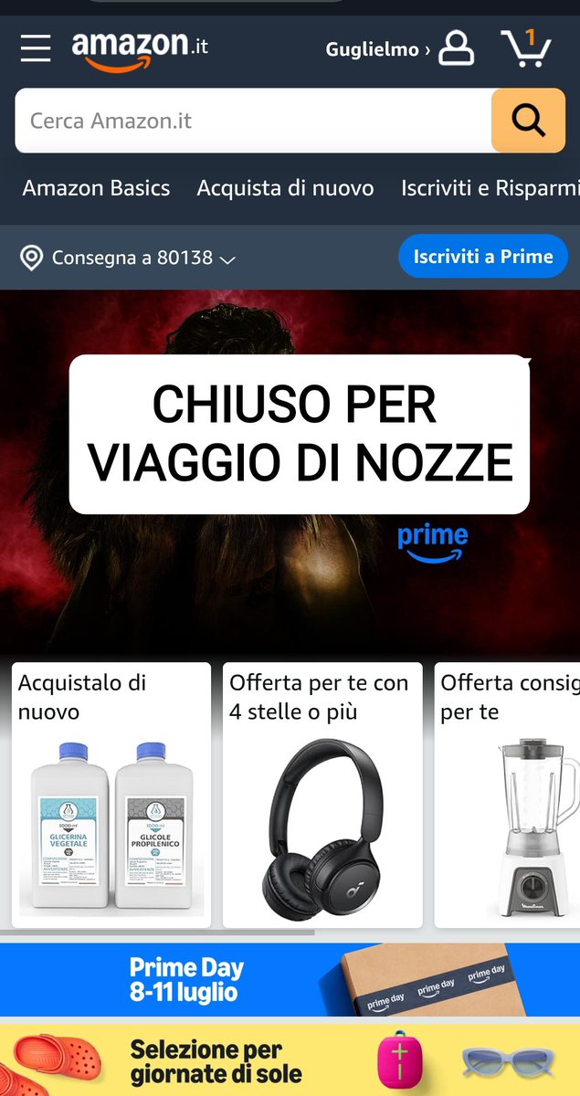 Alla fine #Bezos è uno come noi.
#Venezia