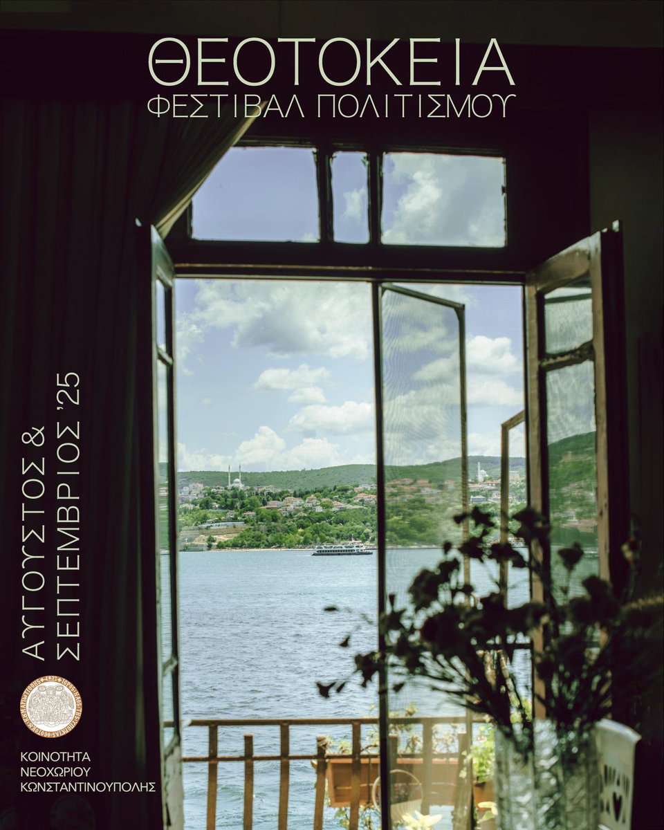 THEOTOKİA Festivali’nde buluşmak üzere…
Boğaz’da yeniden bir araya gelmeye çok az kaldı. 
#Theotokia2025 #BoğazdaTheotokia #kültürfestivali #YeniköyPanayiaRumKilisesi #θεοτόκεια <a href="/lakivingas/">Laki Vingas</a> <a href="/NikoKalamaris/">Niko Kalamaris</a> <a href="/mklhannutoglu/">Mikail Hannutoğlu</a>