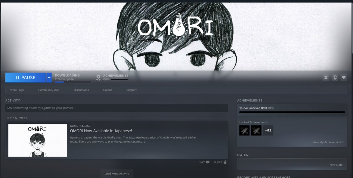 LenRren022's tweet photo. Today, I decided to Download this supposedly Beautiful(...?) game after binging a lot of Deltarune Chpts 3 &amp; 4. I know almost nothing about it, but have good feeling about this one... https://t.co/4YkZp9Zdp5