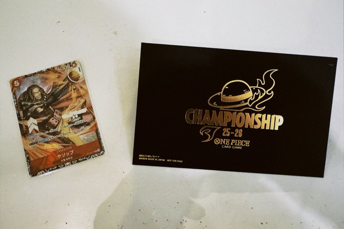 OPCG WAVE1 エリア予選 in 台湾

使用 緑紫ルフィ

DAY 2 1on1

1.青紫ルフィO 
2.緑ゾロO
3.緑紫ルフィO
4.ベティO
5.緑紫ルフィO
6.ルッチO 🥺 <a href="/hzblue0103/">hz</a>
7.緑紫ルフィ☠️ <a href="/Marco05278598/">Marco</a>
8.青紫ルフィX <a href="/ELVgavinljx/">Elevate Gavinljx ➡️OP worlds</a>
9.緑ゾロO 

トナメ

16.青紫ルフィX 🥰

予選7-2、ベスト16でした
明日の仕事😴