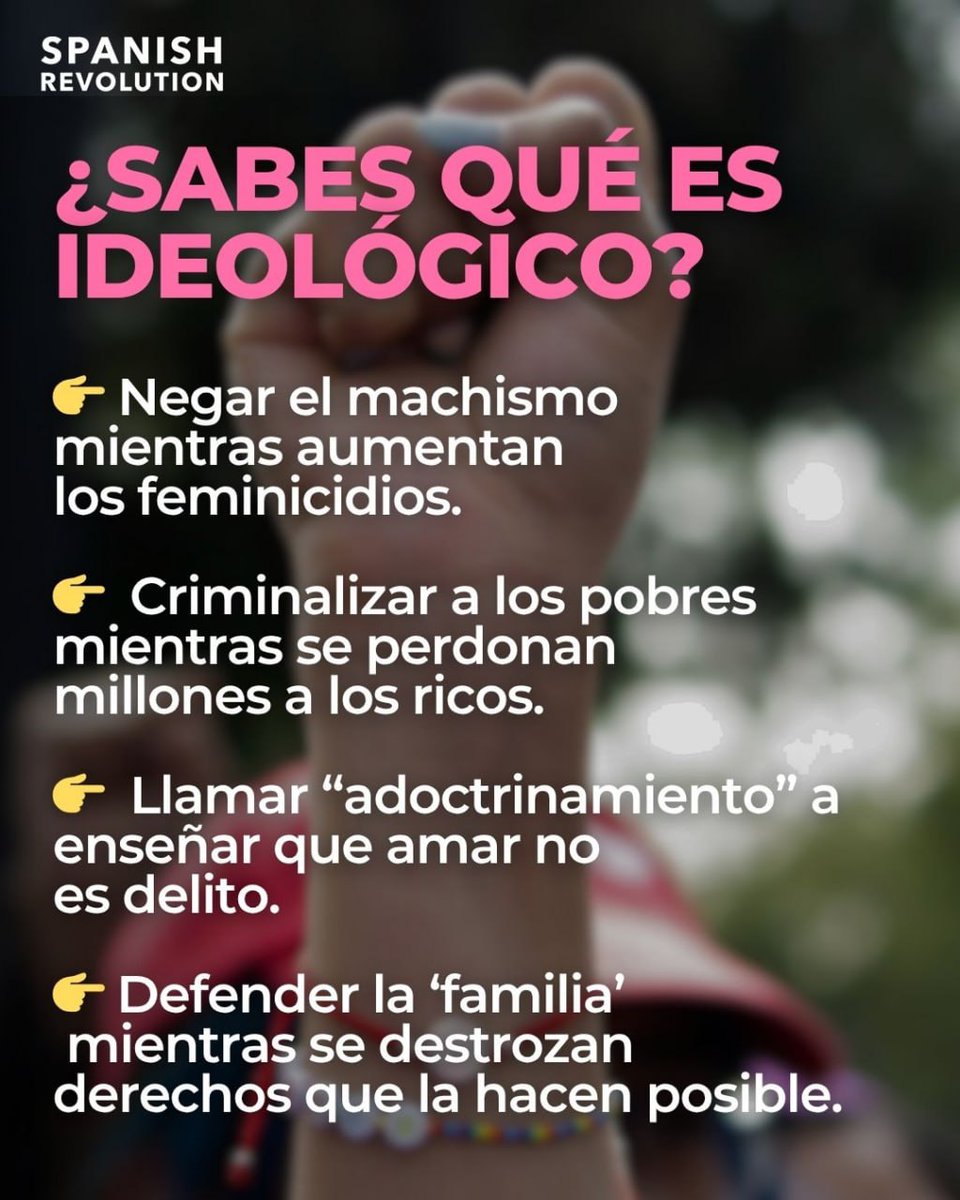 Pues, eso, a ver si el personal se va enterando.