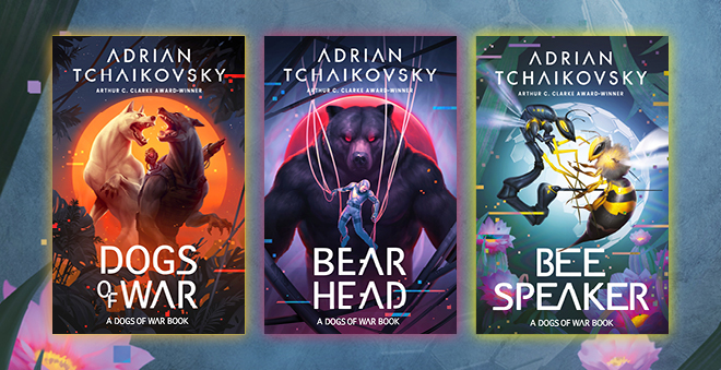 AdAstraFiction's tweet image. Adrian Tchaikovsky (@aptshadow) reflects on his #DogsOfWar series, the inspiration behind it, its intergenerational time frame and the latest instalment #BeeSpeaker.
Learn more in this #BlogPost: bit.ly/40pv412
Buy now: amzn.to/40sT6bw