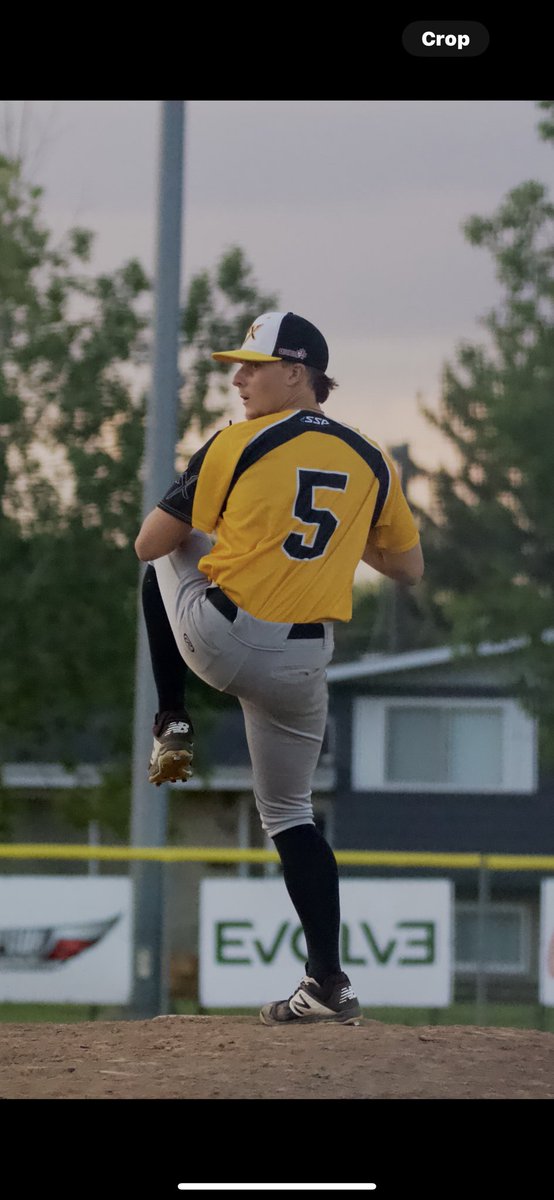 Congratulations Kaden Noble for reaching 20 strikeouts with the MooseJaw Miller Express in the WCBL.