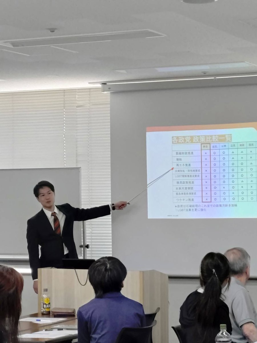 morishimakosuke's tweet image. 本日は刈谷市で
「参政党ってどんな党?」
のワークショップを行いました
多くの皆さんに集まっていただき
熱気のある会になりました
こういった機会を今後も設けていきたいです
#参政党 #刈谷市 #参政党地域活動